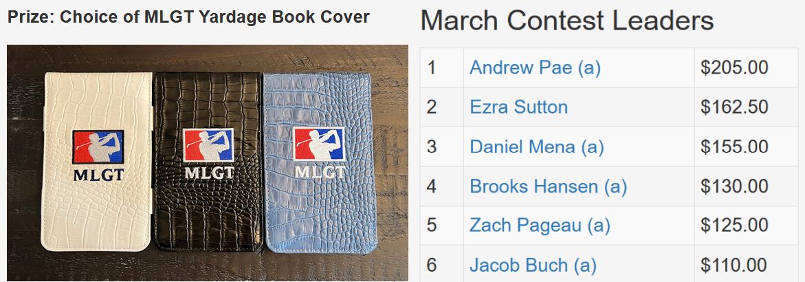March TD Contest