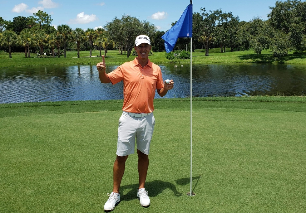 Justin Peters Hole in One